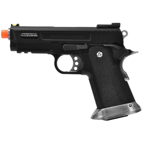 WE Tech Velociraptor Full Metal Gas Blowback Pistol - BLACK