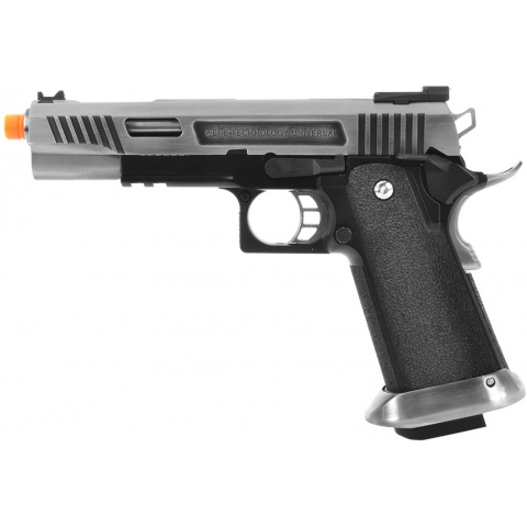 WE Tech T-Rex Full Metal Gas Blowback Pistol - SILVER