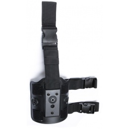 ASG Strike System Leg Platform for  Polymer Pistol Holsters - BLACK