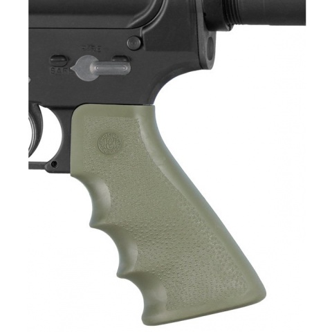 Hogue Airsoft M4 / M16 Pistol Grip Monogrip for GBB Rifles - OD GREEN