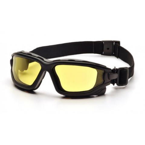 ASG Strike Systems Dual Pane Yellow Anti-Fog Glasses - BLACK