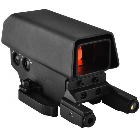 NcStar Urban Red Dot Sight w/ Green Laser and Red/White Nav Light