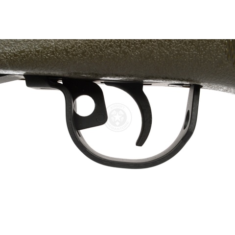 Lancer Tactical Full Metal Gearbox M14 SOCOM AEG Rifle - OD GREEN