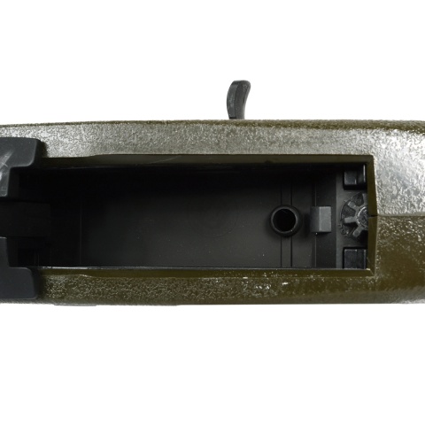 Lancer Tactical Full Metal Gearbox M14 SOCOM AEG Rifle - OD GREEN