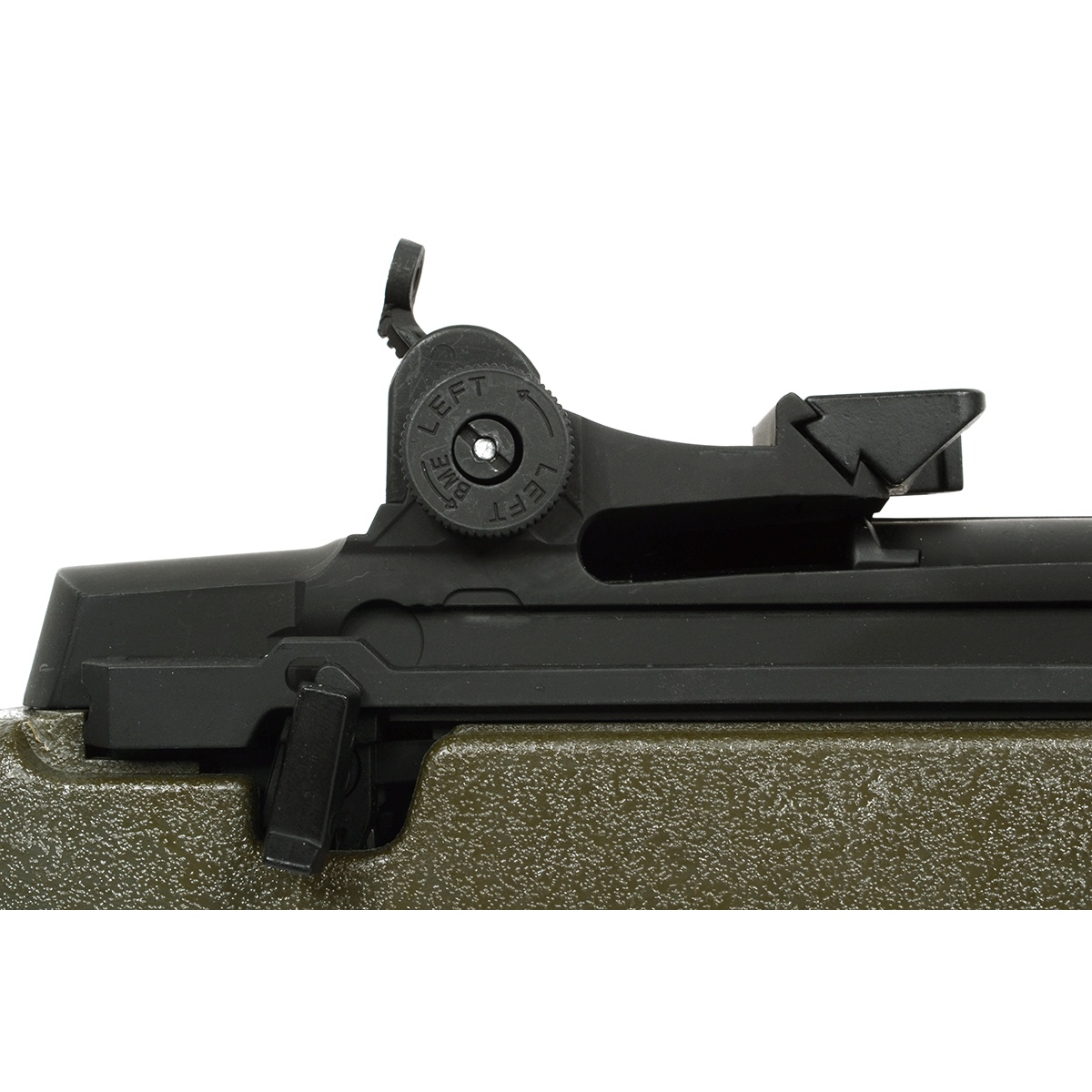 Lancer Tactical Full Metal Gearbox M14 AEG Rifle OD GREEN Airsoft Megastore