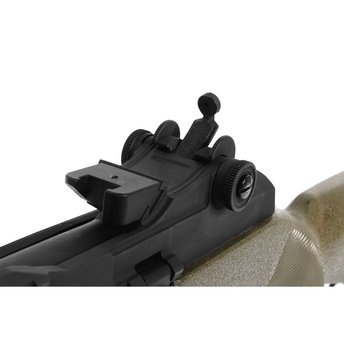 Lancer Tactical Full Metal Gearbox M14 AEG Rifle OD GREEN Airsoft Megastore