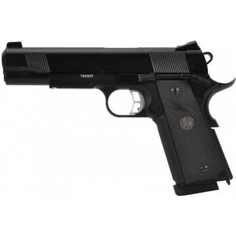 KJW Airsoft M1911 Airsoft Pistol Full Metal Gas Blowback Series - BLACK