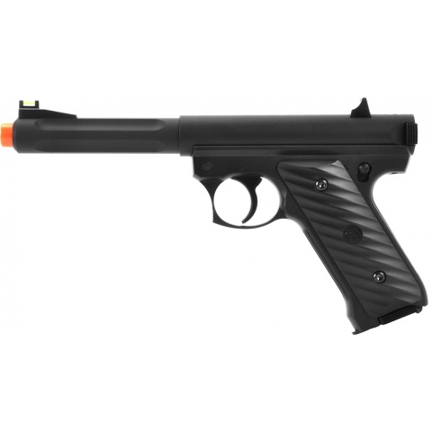 KJW MK2 CO2 NBB Airsoft Pistol w/ Optical Fiber Front Sight - BLACK