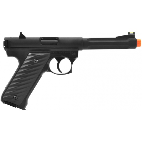 KJW MK2 CO2 NBB Airsoft Pistol w/ Optical Fiber Front Sight - BLACK