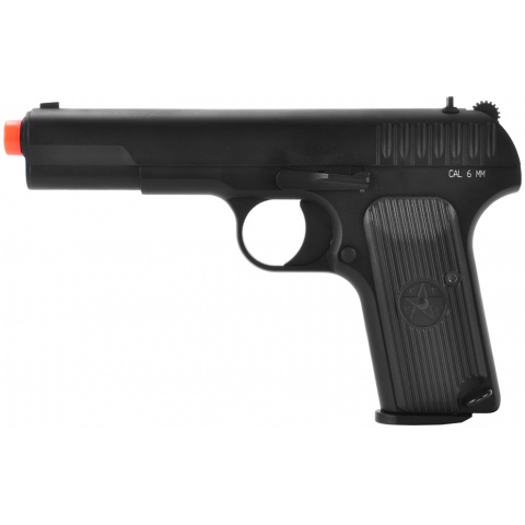 KWC Airsoft TT-33 Tokarev Gas NBB Series Metal AEG Pistol - BLACK