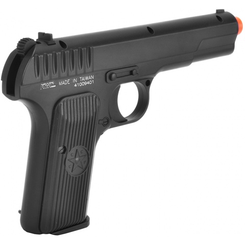 KWC Airsoft TT-33 Tokarev Gas NBB Series Metal AEG Pistol - BLACK