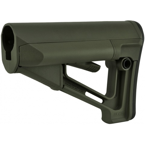 Magpul STR Adjustable Carbine Stock w/ QD Sling Mount - OD GREEN