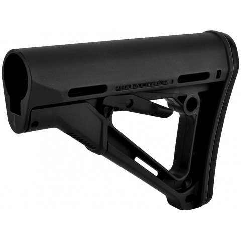 Magpul CTR Adjustable Carbine Stock w/ QD Sling Mount - BLACK