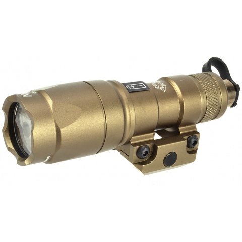 Night-Evolution Mini Scout Tactical LED Flashlight  - Tan