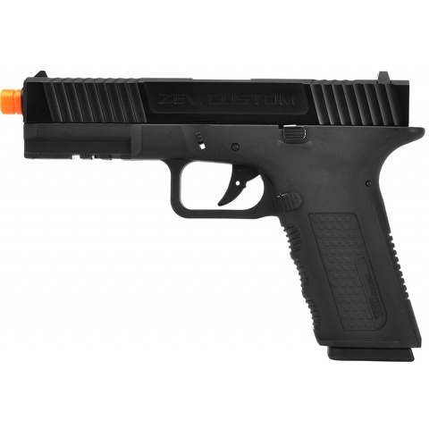 Echo1 Zev Custom Timberwolf Gas Blowback Airsoft Pistol - BLACK