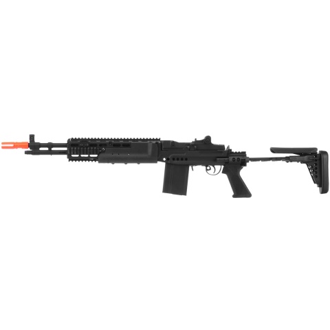 JG Airsoft M14 AEG Tactical EBR Full Metal Rifle Crane Stock - BLACK