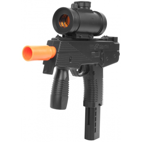 Airsoft Deltaforce KSR Full Size SMG with Electronic Red Dot Scope