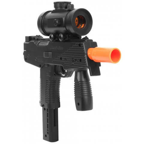 Airsoft Deltaforce KSR Full Size SMG with Electronic Red Dot Scope