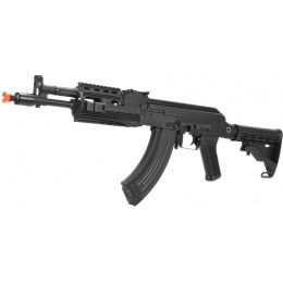 LCT Airsoft AK-104 Assault Rifle AEG w/ Folding Stock - Black