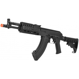 LCT Airsoft TXM AK47 Assault Rifle AEG w/ Quad RIS System – BLACK