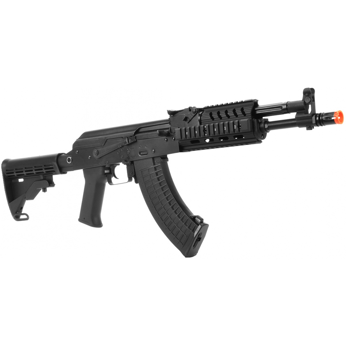 LCT Airsoft TXM AK47 Assault Rifle AEG w/ Quad RIS System BLACK