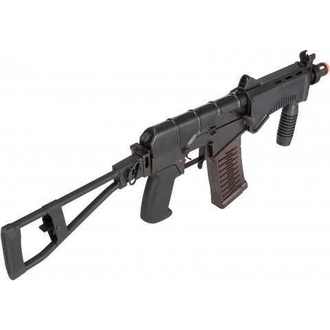LCT Airsoft SR-3M Vikhr Assault Rifle AEG w/ Foldable Foregrip - BLK