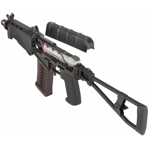 LCT Airsoft SR-3M Vikhr Assault Rifle AEG w/ Foldable Foregrip - BLK