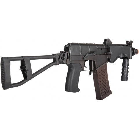LCT Airsoft SR-3M Vikhr Assault Rifle AEG w/ Foldable Foregrip - BLK