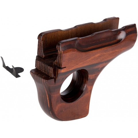 LCT Airsoft LCKMSU Handguard for LCT AK Series AEG - WOOD