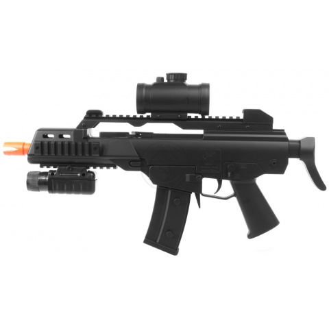 DE Airsoft R36-CQB Compact Rifle Package w/ Flashlight and Scope