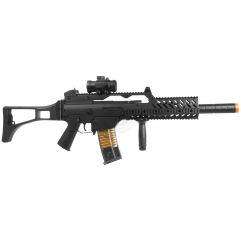 DE R36 Full Size Spring Airsoft Rifle Package w/ Tactical Accessories