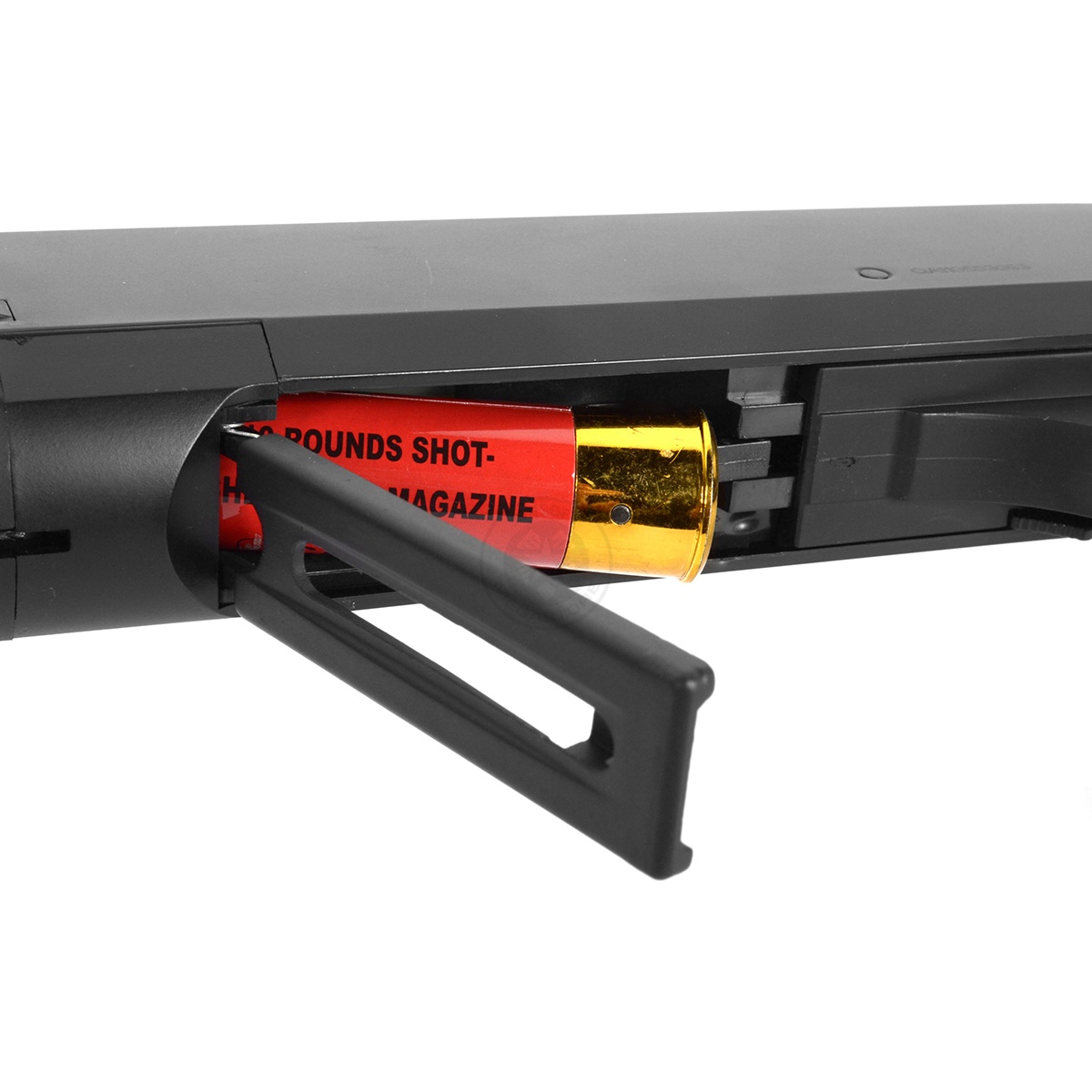 Double Eagle M56A TriShot Airsoft Spring Shotgun w/ Full Stock (Color