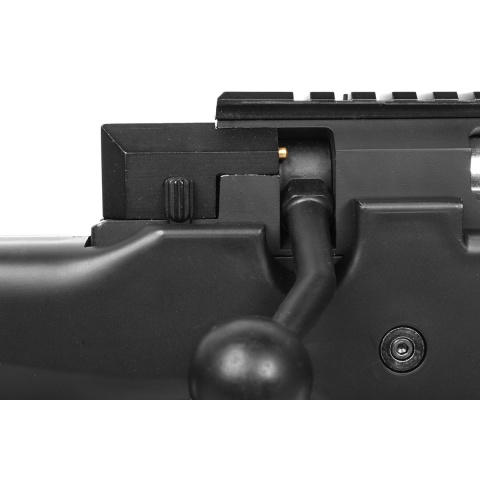 DE AWP MK96 Bolt Action Shadow Ops Airsoft Sniper Rifle - BLACK