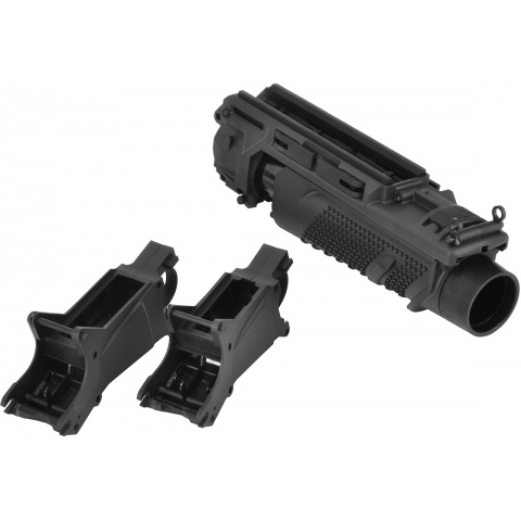 Lancer Tactical Airsoft EGLM MK16 Style Grenade Launcher (Color: Black)