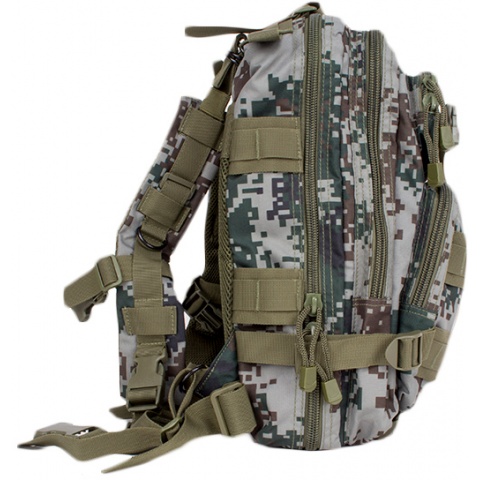 Jagun Tactical Airsoft MOLLE Outdoor Backpack - PLA TYPE 07
