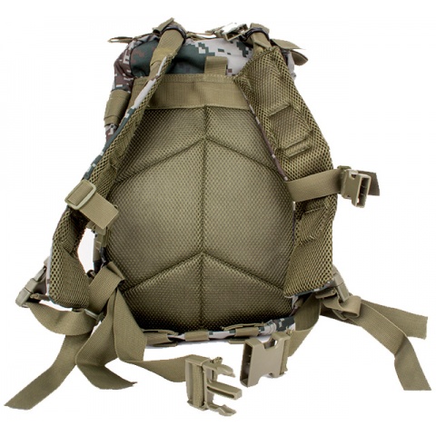 Jagun Tactical Airsoft MOLLE Outdoor Backpack - PLA TYPE 07