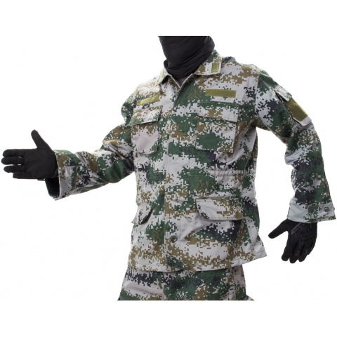 Jagun Tactical Airsoft Battle Dress Uniform BDU - PLA TYPE 07
