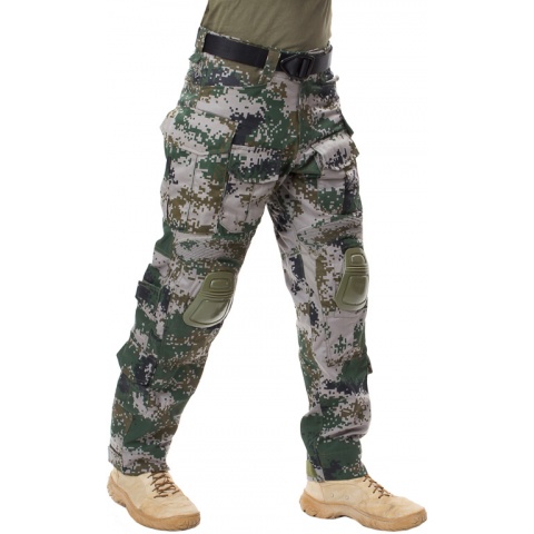 Jagun Tactical Airsoft Gen 3 Combat Pants and Shirt BDU - PLA TYPE 07 ...
