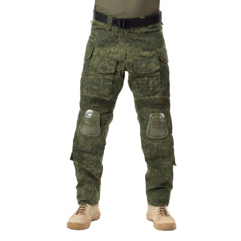 Jagun Tactical Airsoft  Gen 3 Combat Pants and Shirt BDU - DIGITAL FLORA