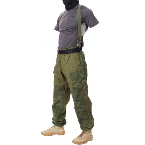 Jagun Tactical Airsoft Russian Gorka Suit BDU - DIGITAL FLORA