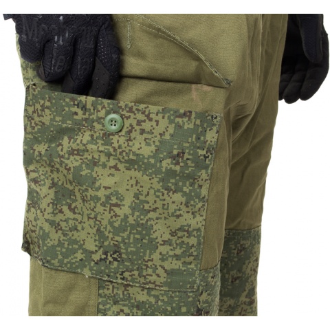 Jagun Tactical Airsoft Russian Gorka Suit BDU - DIGITAL FLORA