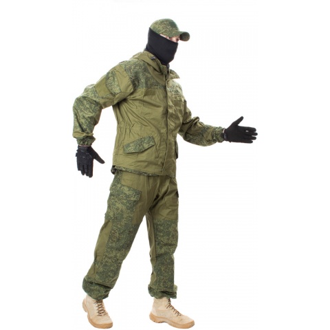 Jagun Tactical Airsoft Russian Gorka Suit BDU - DIGITAL FLORA