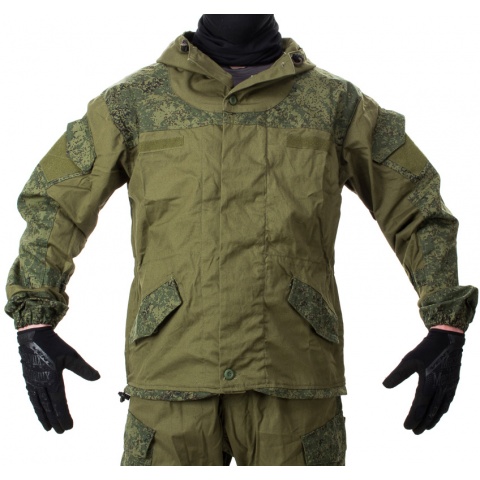 Jagun Tactical Airsoft Russian Gorka Suit BDU - DIGITAL FLORA
