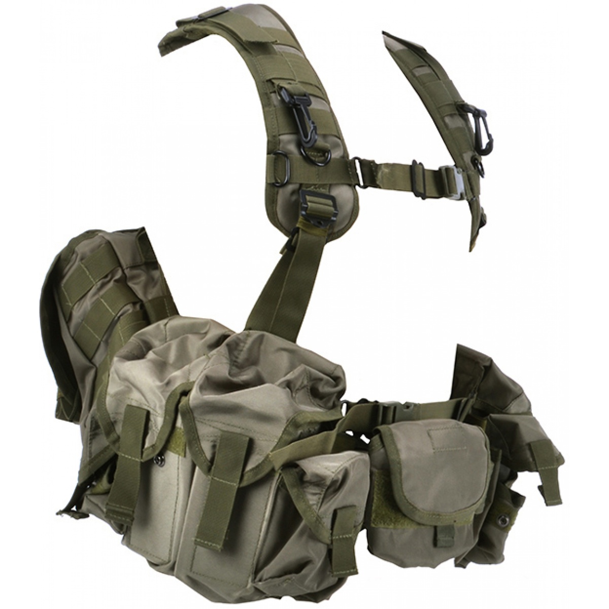 Jagun Tactical Russian Smersh Airsoft Chest Rig OD GREEN Airsoft