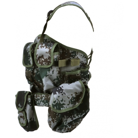 Jagun Tactical Load Bearing Vest LBV Chest Rig - PLA TYPE 07