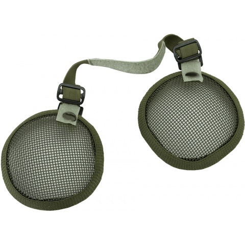Valken Tactical 3G Wire Mesh Airsoft Ear Protector Set - OD GREEN