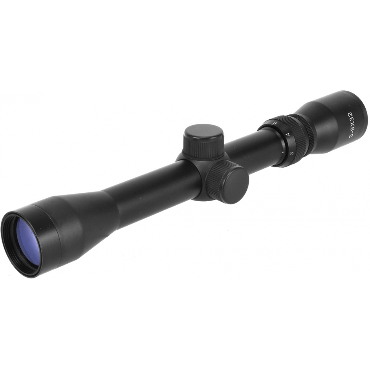 AGM Airsoft VSR10 AEG 39x32 Magnifying Scope BLACK Airsoft Megastore