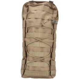 Lancer Tactical Tactical MOLLE Hydration Carrier for 2L Bladders [Nylon] - TAN