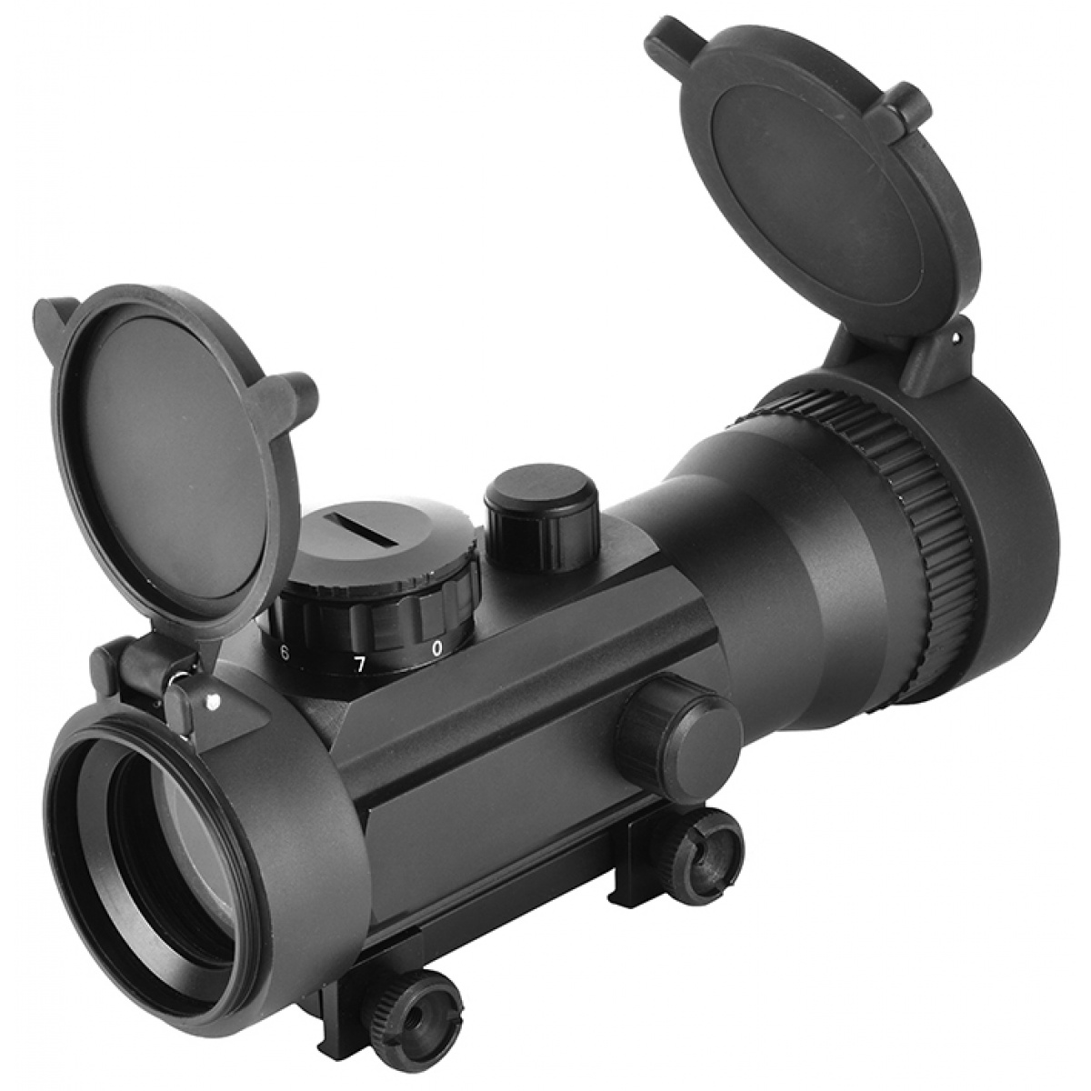 AMA 2x42 7Intensity Adjustable Airsoft Red Dot Scope Airsoft Megastore