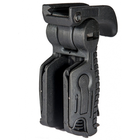 UK Arms Airsoft Ergonomic 90 Degree Foldable RIS Foregrip - BLACK